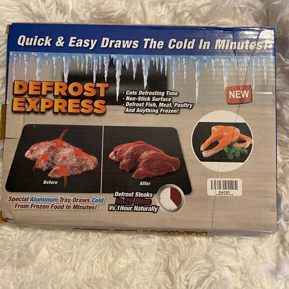 *NIB* Defrost Express Quick Thawing Tray - Picture 2 of 2